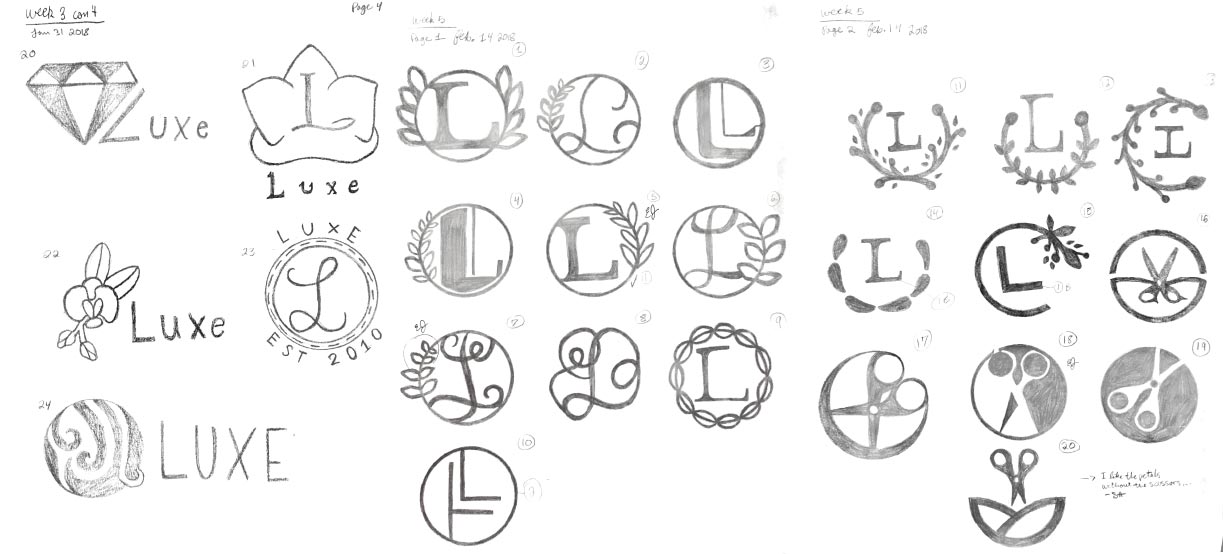 Logo sketches